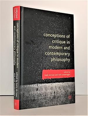 Seller image for Conceptions of Critique in Modern and Contemporary Philosophy for sale by Librairie Orphe