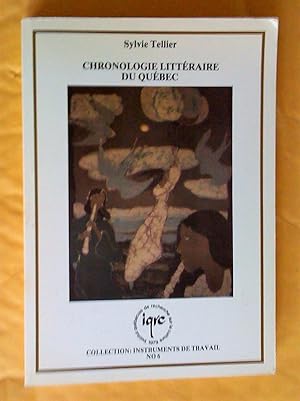 Image du vendeur pour Chronologie littraire du Qubec mis en vente par Claudine Bouvier