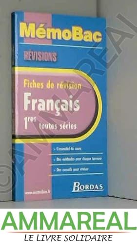 Seller image for MEMO REVISION FRANCAIS 1ERE (Ancienne Edition) for sale by Ammareal