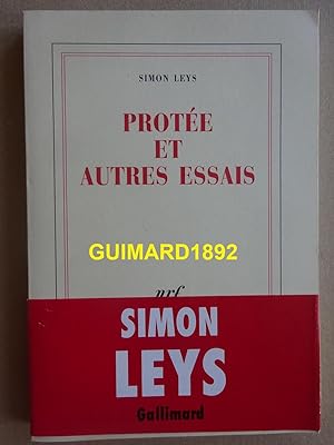 Bild des Verkufers fr Prote et autres essais zum Verkauf von Librairie Michel Giraud