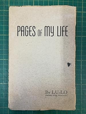 Pages of My Life. Signed copy.