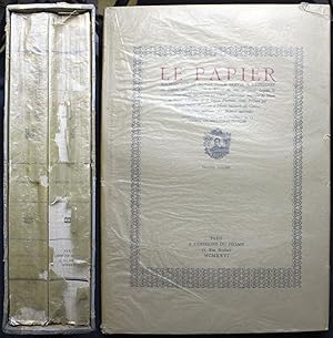 Le papier : recherches et notes pour servir à l'histoire du papier, principalement à Troyes et au...