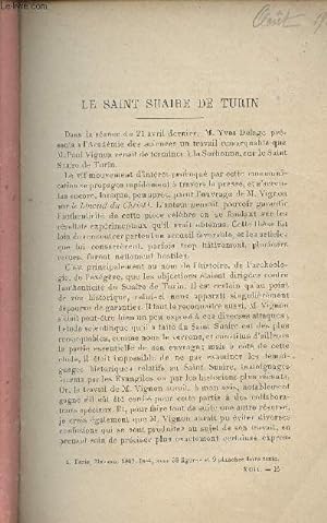Bild des Verkufers fr Le Saint Suaire de Turin zum Verkauf von Le-Livre