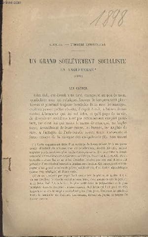 Bild des Verkufers fr Un grand soulvement socialiste en Angleterre (1381) - Histoire, mmoires anecdotiques - (1 article de la Revue Britannique, 1898, tome V) zum Verkauf von Le-Livre