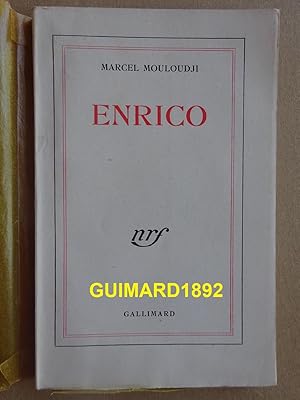 Seller image for Enrico for sale by Librairie Michel Giraud