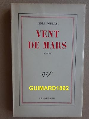 Image du vendeur pour Vent de mars mis en vente par Librairie Michel Giraud