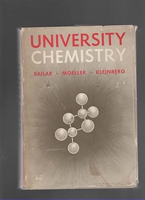 Image du vendeur pour UNIVERSITY CHEMISTRY, mis en vente par The Reading Well Bookstore