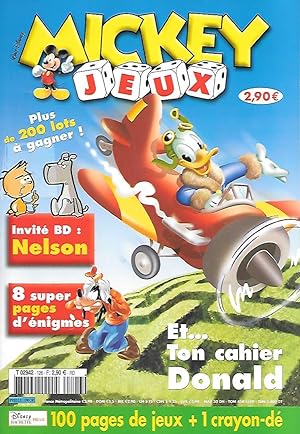 Mickey Jeux n°126 (août 2005) - 100 pages de jeux