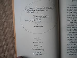 Seller image for Le temps s'en va madame , Envoi autographe ddicace de Sergio Ceccotti  Georges Emmanuel Clancier for sale by Benot HENRY