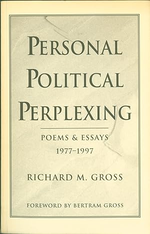 Seller image for Personal Political Perplexing: Poems and Essays--1977-1997 for sale by Eureka Books
