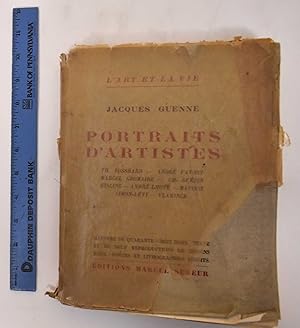 Seller image for Portraits D'Artistes; Th. Bosshard, Andr Favory, Marcel Gromaire, Ch. Gurin, Kisling, Andr Lhote, Matisse, Simon-Lvy, Vlaminck for sale by Mullen Books, ABAA