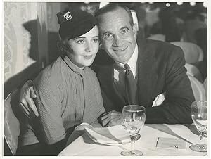 Original photograph of Al Jolson and Ruby Keeler, 1933