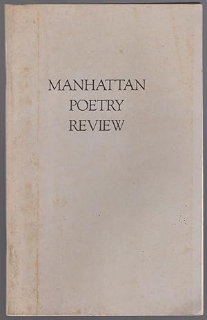 Bild des Verkufers fr Manhattan Poetry Review. Spring 1982 zum Verkauf von Between the Covers-Rare Books, Inc. ABAA