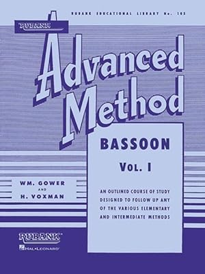 Bild des Verkufers fr Rubank Advanced Method - Bassoon Vol. 1 zum Verkauf von moluna