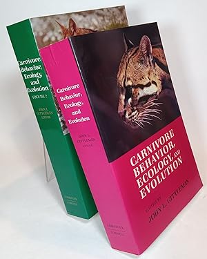 Imagen del vendedor de Carnivore Behavior, Ecology, and Evolution (complete in two volumes) a la venta por COLLINS BOOKS