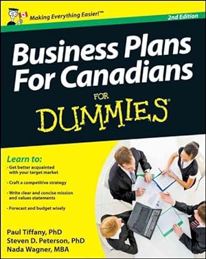 Seller image for Business Plans for Canadians for Dummies for sale by GreatBookPricesUK