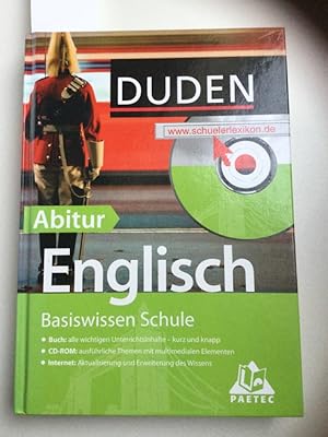 Immagine del venditore per Duden, Basiswissen Schule; Teil: Englisch - Abitur venduto da Kepler-Buchversand Huong Bach