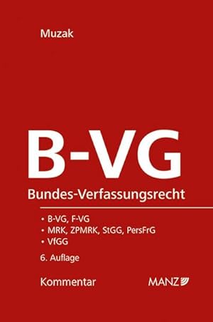 Seller image for Bundes-Verfassungsrecht B-VG for sale by AHA-BUCH GmbH