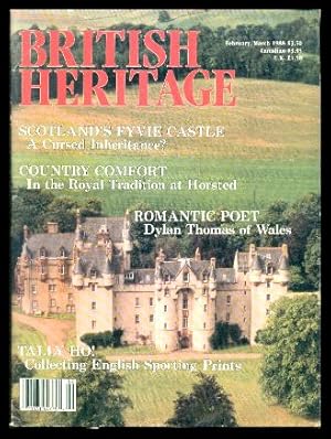 Bild des Verkufers fr BRITISH HERITAGE - Volume 9, number 2 - February March 1988 zum Verkauf von W. Fraser Sandercombe