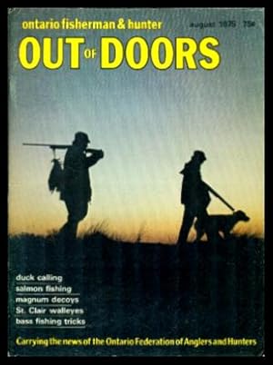 Imagen del vendedor de ONTARIO FISHERMAN AND HUNTER OUT OF DOORS - August 1975 a la venta por W. Fraser Sandercombe