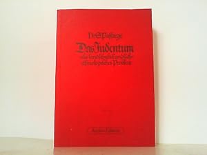 Imagen del vendedor de Das Judentum als landschaftskundlich-ethnologisches Problem. a la venta por Antiquariat Ehbrecht - Preis inkl. MwSt.