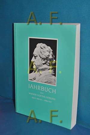 Bild des Verkufers fr Jahrbuch des Wiener Goethe-Vereins (Band 100101 [19961997]) zum Verkauf von Antiquarische Fundgrube e.U.