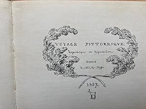 Voyage pittoresque hyperbolique et hyperboréen dédié à Mme K. Töpffer 1827.