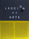 Bild des Verkufers fr Leccin de arte / Art Lesson zum Verkauf von AG Library
