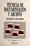 Immagine del venditore per Tcnicas de documentacin y archivo venduto da AG Library