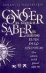 Seller image for Conocer el mundo, saber el mundo for sale by AG Library