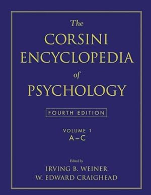 Seller image for Corsini Encyclopedia of Psychology for sale by GreatBookPricesUK