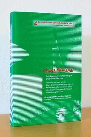 Seller image for Transittrume. Germanistik und Gegenwartsliteratur Band 4 for sale by AMSELBEIN - Antiquariat und Neubuch