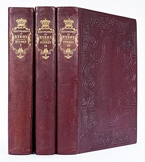 Image du vendeur pour Illustrations of the Life and Works of Lord Byron. With original and selected information on the subjects of the engravings by W. Brockedon. mis en vente par Robert Frew Ltd. ABA ILAB