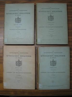 Verzeichniss der Sanskrit-Handschriften / Sanskrit und Prakrit-Handschriften. Erster und Zweiter ...