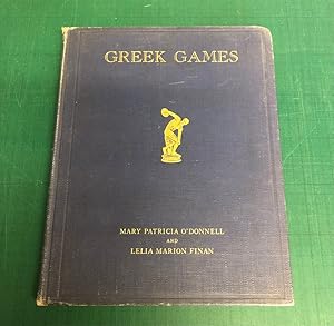 Bild des Verkufers fr GREEK GAMES An Organization for Festivals zum Verkauf von Old Hall Bookshop, ABA ILAB PBFA BA