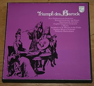 6 LP: Triumph des Barock. Schallplatten Vinyl. New Philharmonia Orchestra u.a.