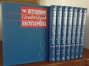 Seller image for The Hutchinson Unabridged Encyclopedia (Helicon General Encyclopedias) 1 to 8 Volumes (Eight Books) - All in Virtually New Unused Excellent Condition. for sale by Bishops Green Books