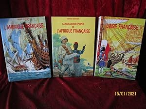 Seller image for L'AMRIQUE FRANAISE / LA FABULEUSE POPE de l'AFRIQUE FRANAISE / L'ASIE FRANAISE [ COMPLET ] for sale by LA FRANCE GALANTE