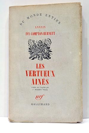 Bild des Verkufers fr Les vertueux ans. Elders and betters. Traduit de l'anglais par J. Robert Vidal. zum Verkauf von ltimo Captulo S.L.