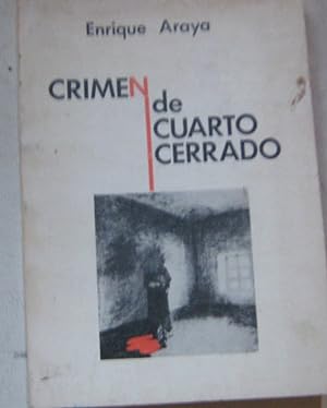 Imagen del vendedor de Crimen de cuarto cerrado. Prlogo Braulio Arenas a la venta por Librera Monte Sarmiento