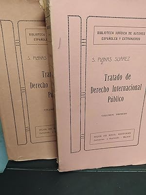 TRATADO DE DERECHO INTERNACIONAL PUBLICO (2 VOLUMENES).