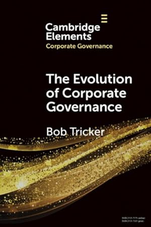 Seller image for Evolution of Corporate Governance for sale by GreatBookPrices