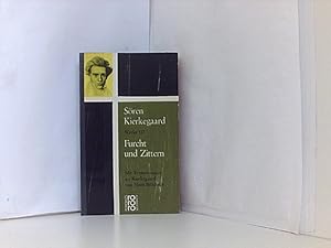 Imagen del vendedor de Sren Kierkegaard Werke III: Furcht und Zittern a la venta por Book Broker