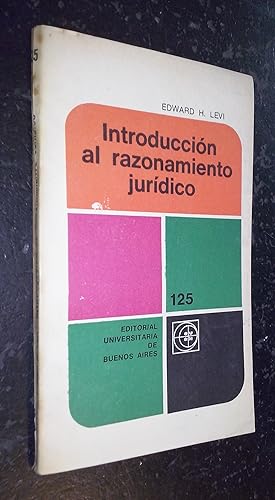 Seller image for Introduccin al razonamiento jurdico for sale by Librera La Candela