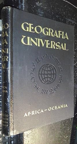 Imagen del vendedor de Geografa Universal. Descripcin moderna del mundo. Tomo IV: frica - Oceana a la venta por Librera La Candela