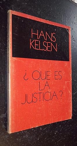 Imagen del vendedor de Qu es la justicia? a la venta por Librera La Candela