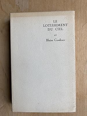 Le lotissement du ciel by Blaise Cendrars: Bon Couverture souple (1949 ...