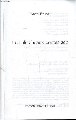 Bild des Verkufers fr Les plus beaux contes zen zum Verkauf von Le-Livre