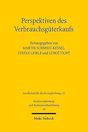 Seller image for Perspektiven Des Verbrauchsguterkaufs: Richtlinienumsetzung Und Gemeinsames Europaisches Kaufrecht in Deutschland Und Tschechien for sale by Libro Co. Italia Srl