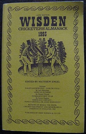 Bild des Verkufers fr Wisden Cricketers' Almanack 1993 zum Verkauf von Vintagestan Books